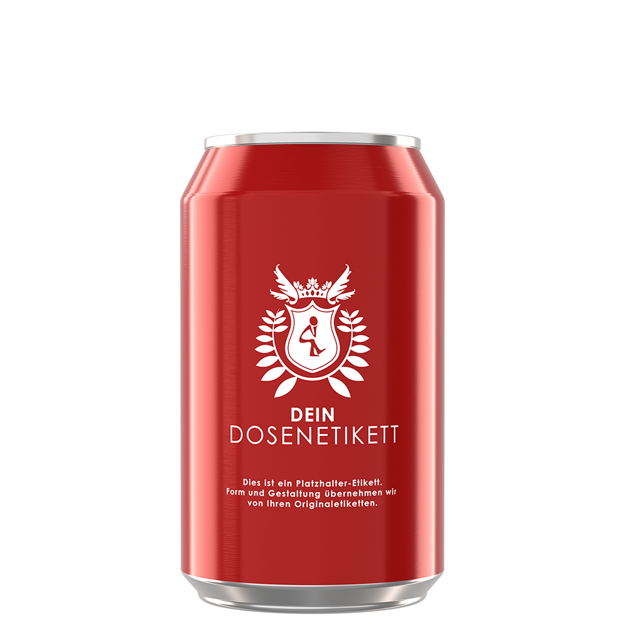 Getränkedose 0,33 l Rendering Bierdose Klein