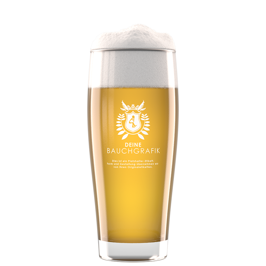 Willibecher 0,5 l Rendering Bierglas Willibecher